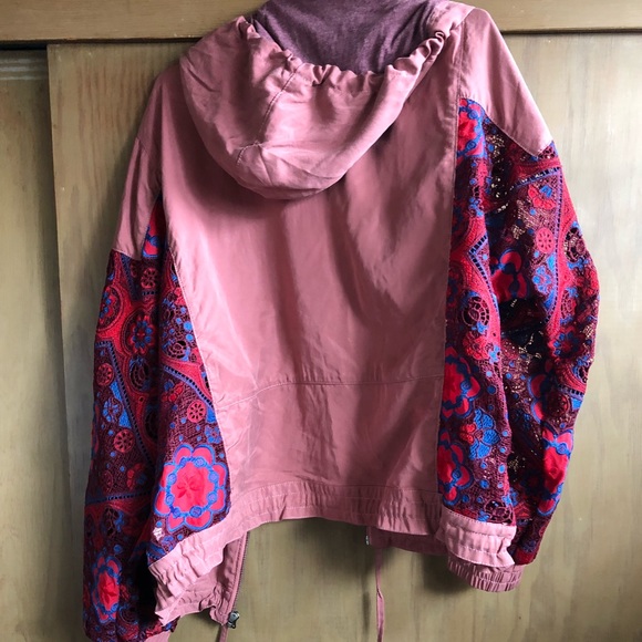 Free People Magpie Oversized Lacey Jacket - Picture 7 of 8